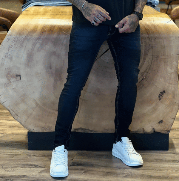 Calça Skinny Jeans Masculina - Imagem 4