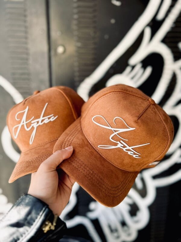 Boné Dad Hat Aztec Unicolor em Tecido Camurça - Imagem 5
