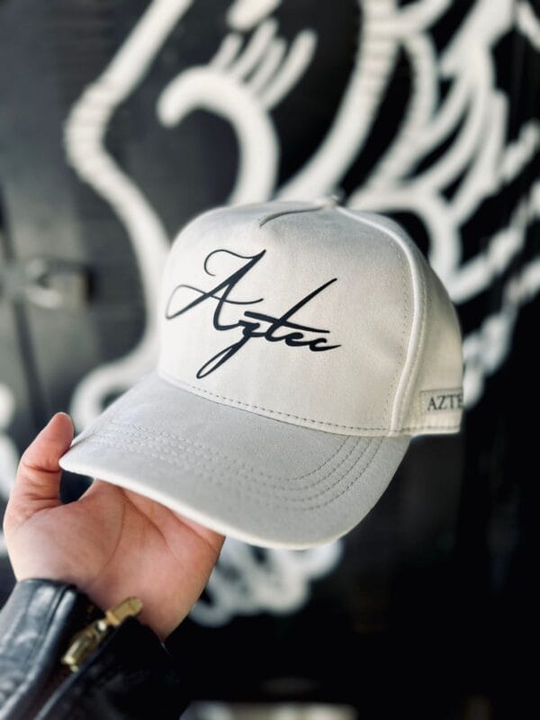 Boné Dad Hat Aztec Unicolor em Tecido Camurça - Imagem 4