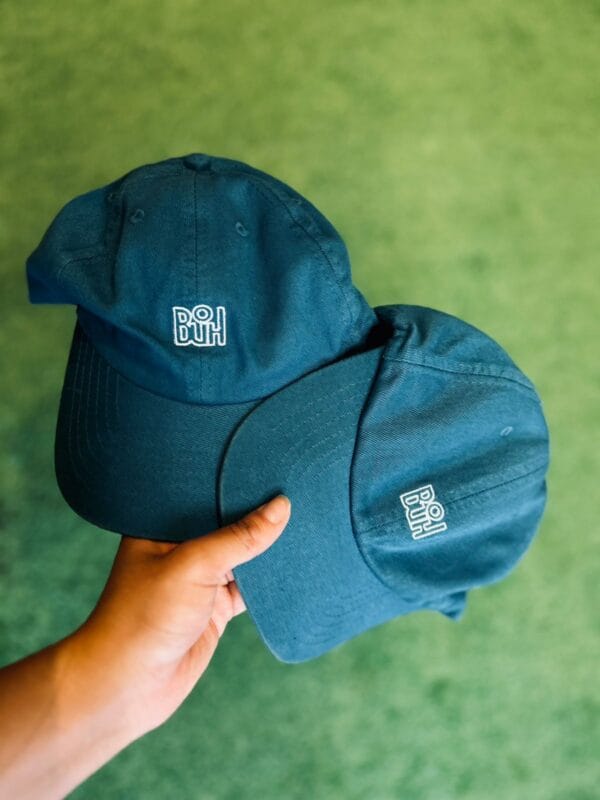 Boné DAD HAT TRADICIONAL Buh Tecido Azul